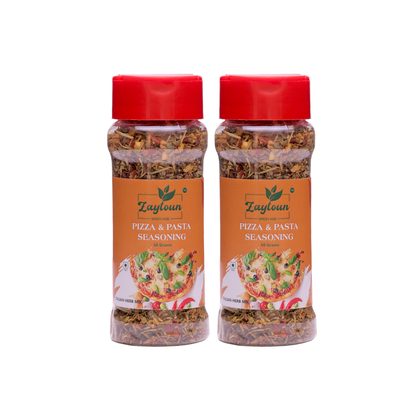 Pizza Pasta Seasoning | Italian Herbs Mix | Multipurpose seasoning | Pack of 2(60 g x 2)