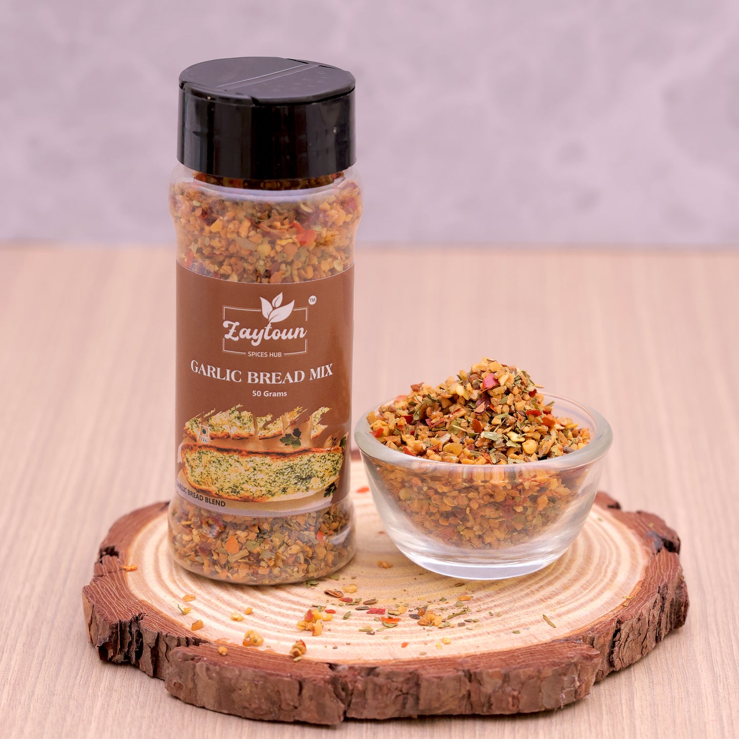 Garlic Bread Mix Seasoning - Pack of 2 | Instant Spice Blend | Ready to use for Garlic bread | 50 gm