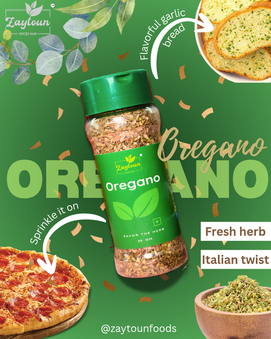 Premium Turkish Oregano | dried oregano used for pizza, garlic bread, etc | Pack of 2(35 g x 2)