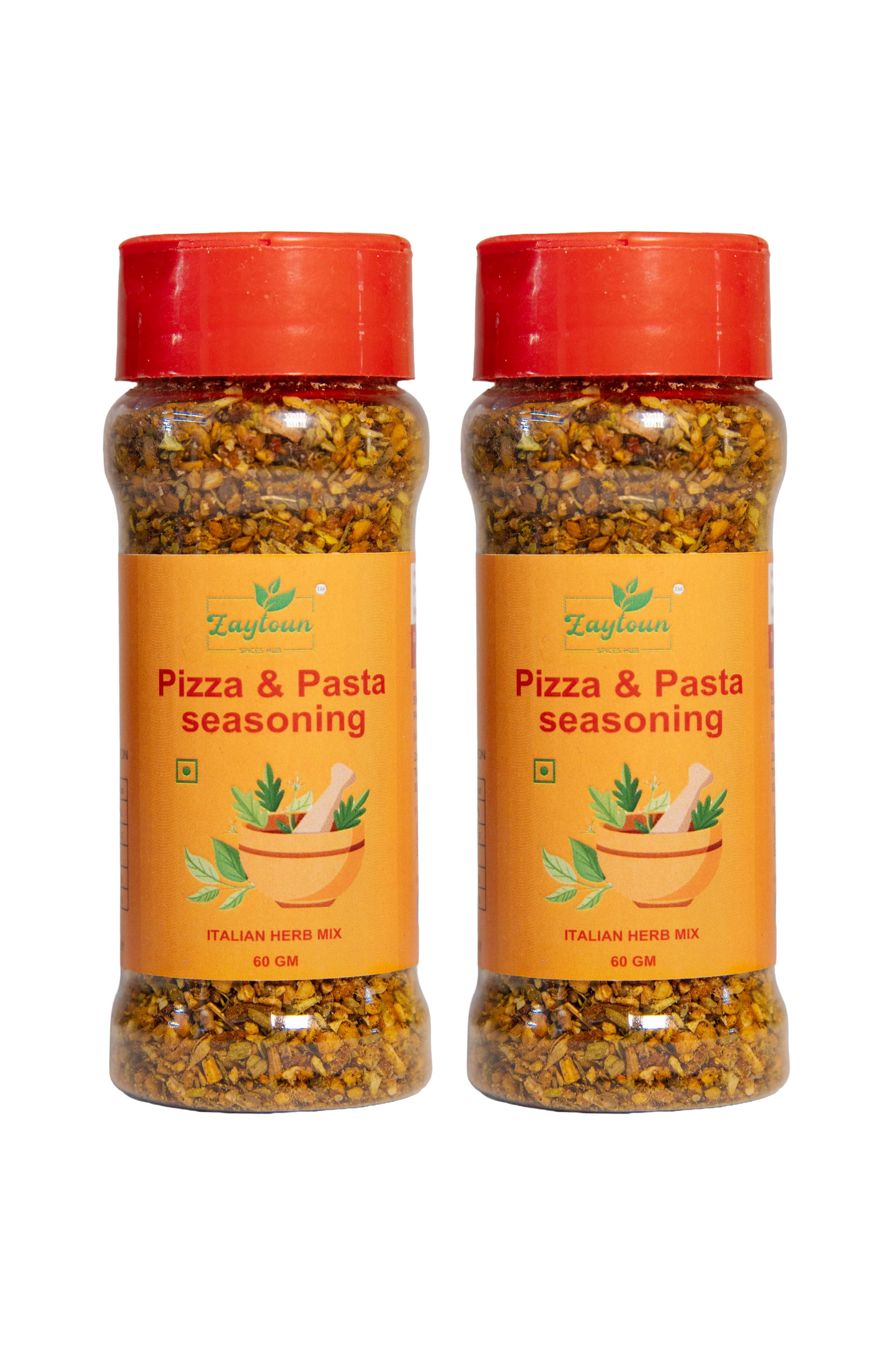 Pizza Pasta Seasoning | Italian Herbs Mix | Multipurpose seasoning | Pack of 2(60 g x 2)